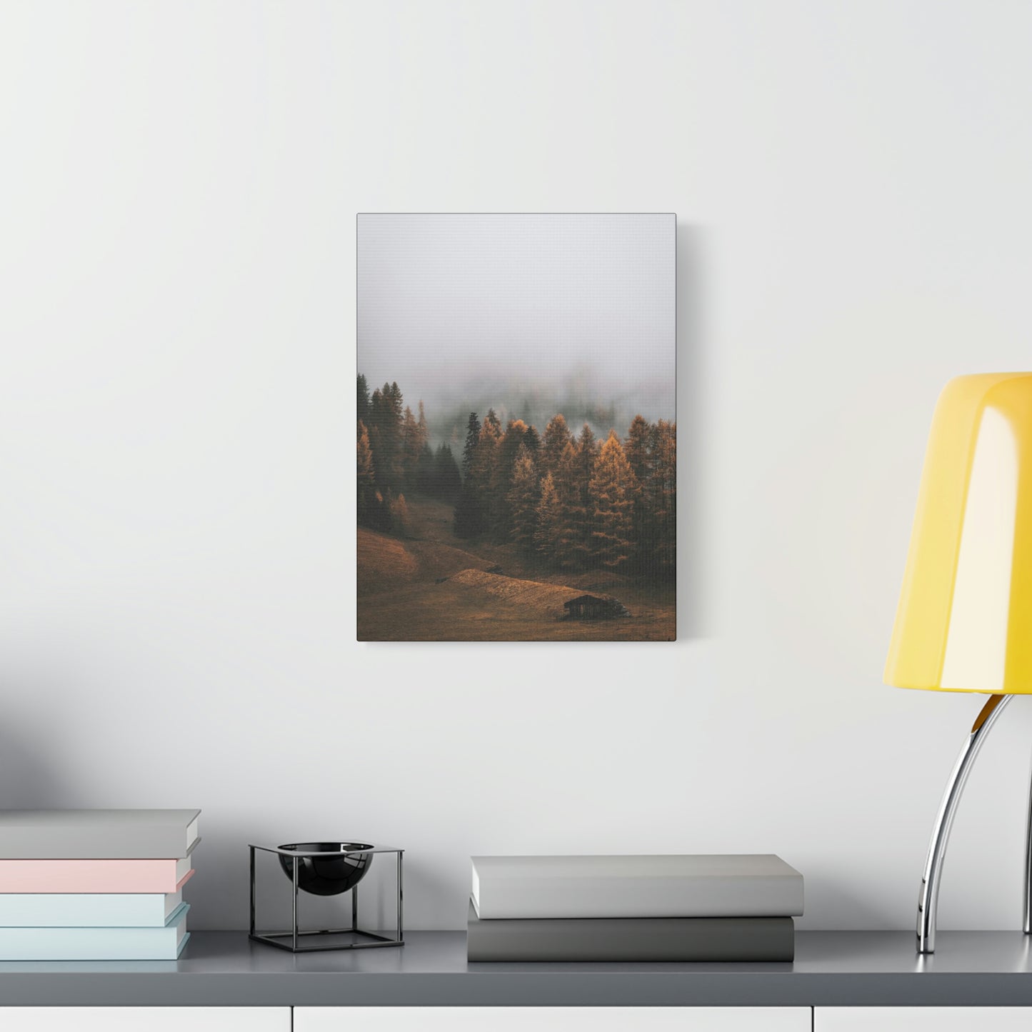 Smokey Mountains, Forest, Fog - Classic Canvas