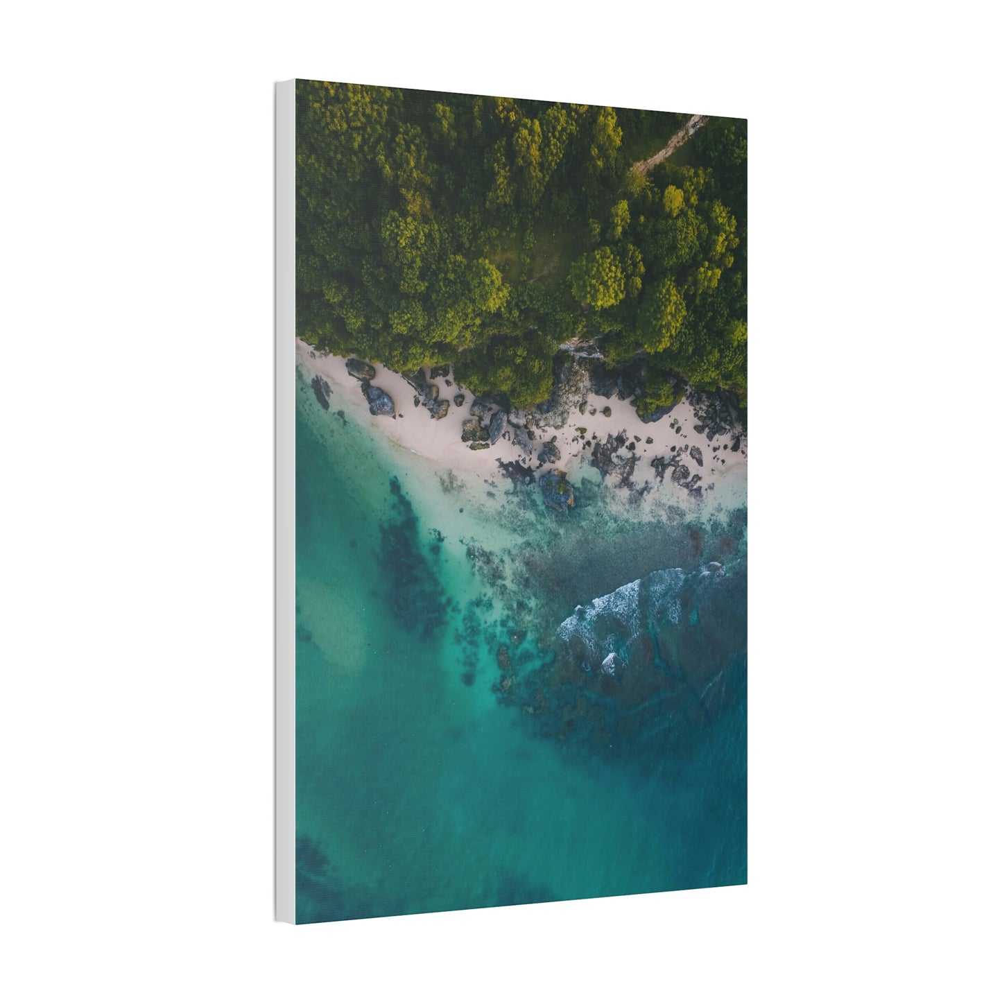 Ocean Waves - Polyester Canvas