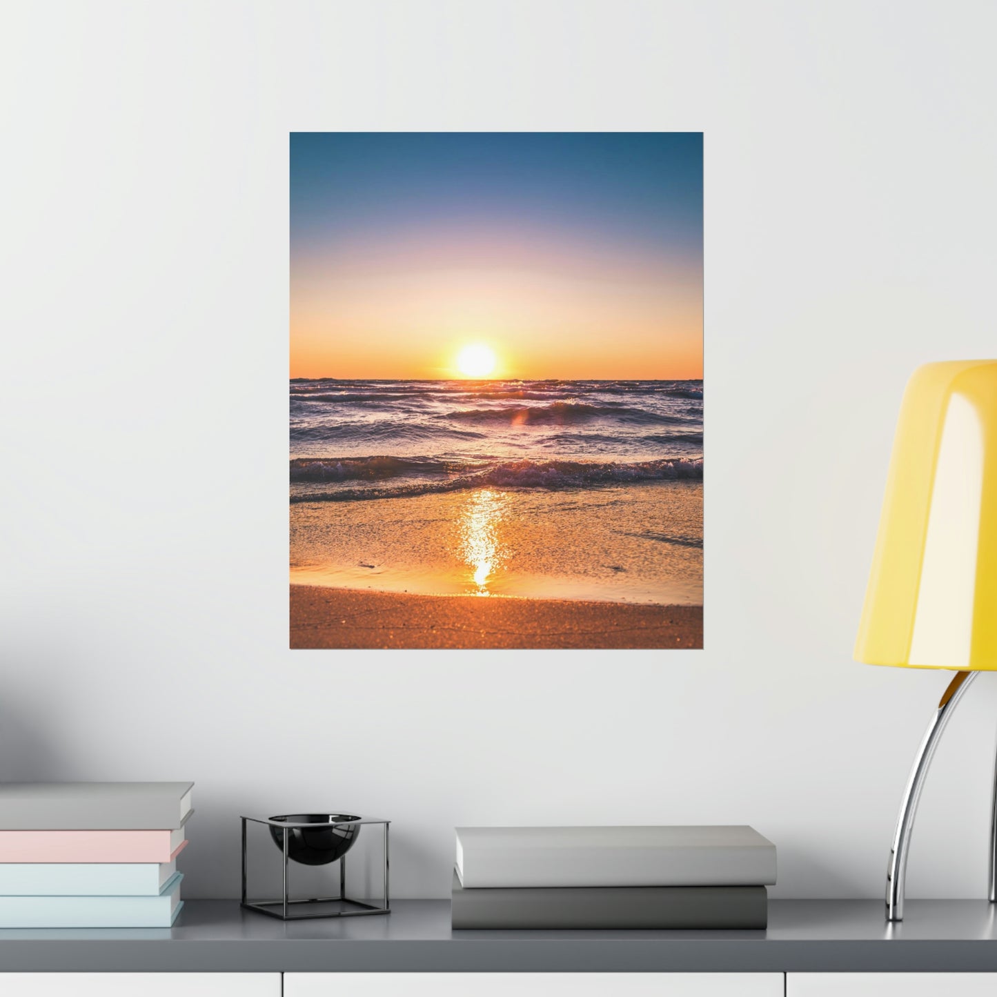Beach Sunset Premium Matte Vertical Posters