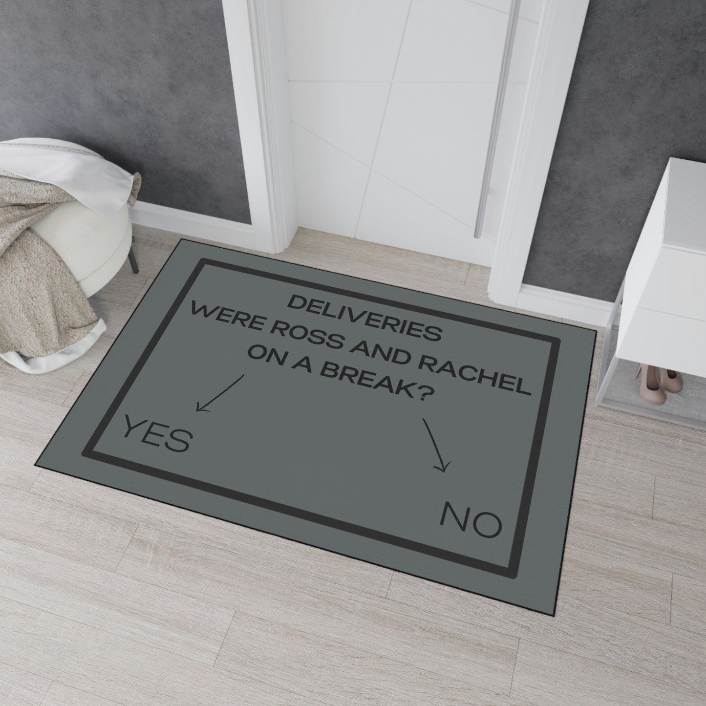 On a break - Heavy Duty Floor Mat (interior Gray)