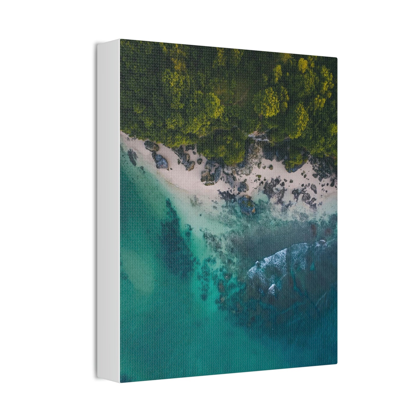 Ocean Waves - Polyester Canvas