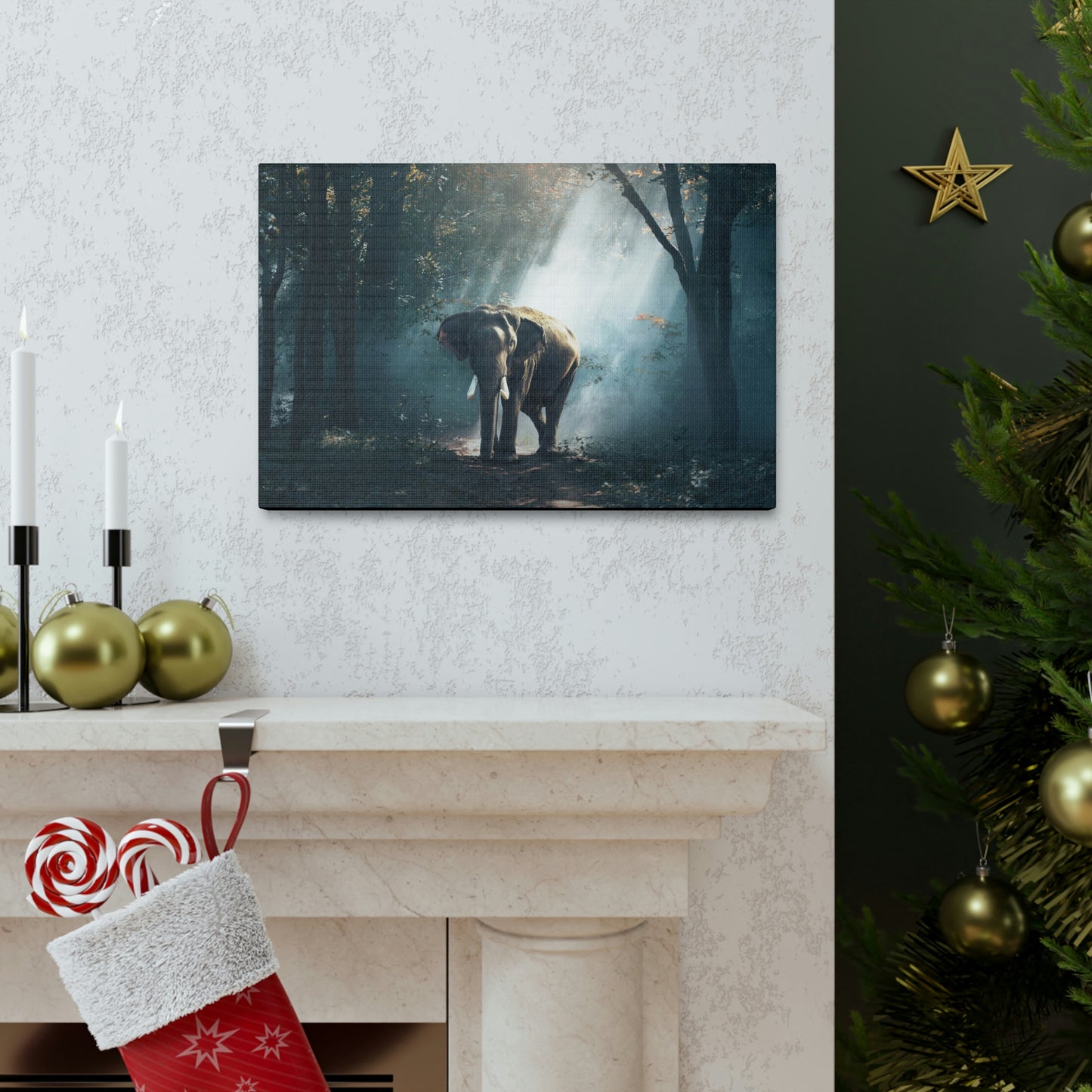 Elephant - Nature, Jungle Canvas Gallery Wraps