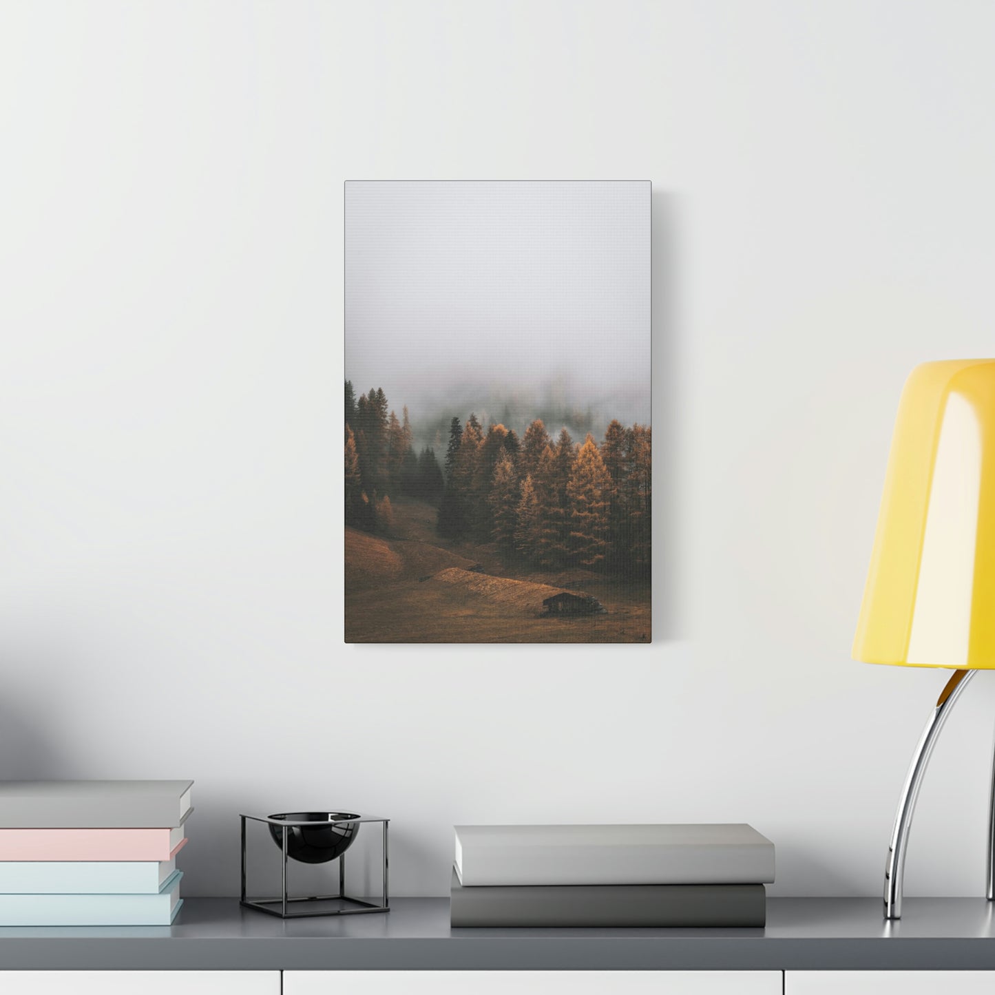 Smokey Mountains, Forest, Fog - Classic Canvas