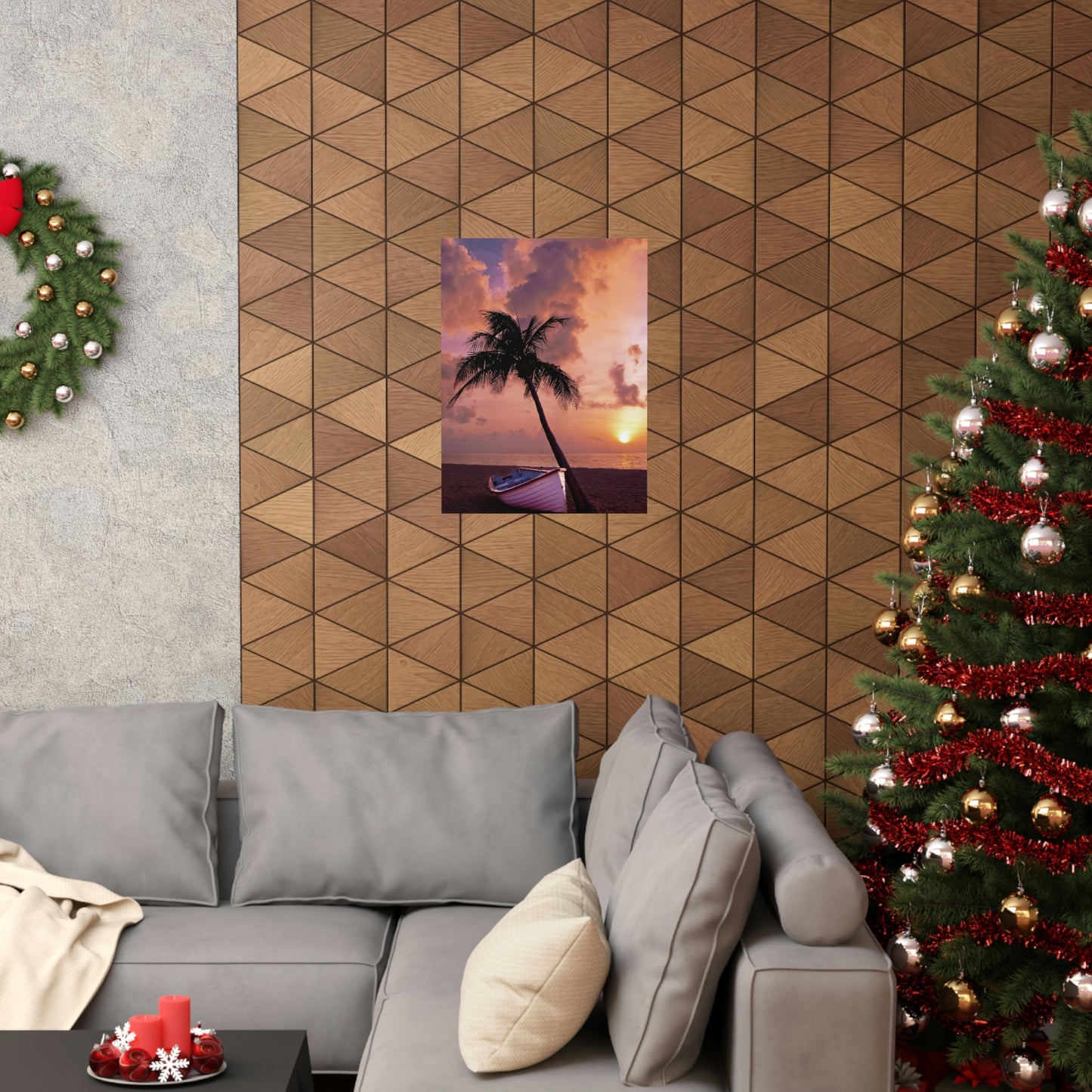 Beach Sunset Premium Matte Vertical Posters