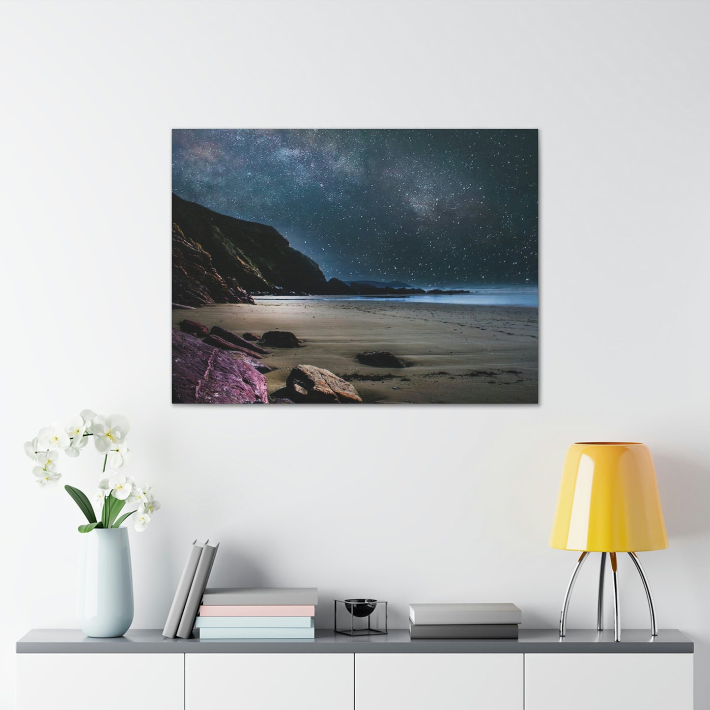 Starry Ocean  - Canvas Gallery Wraps