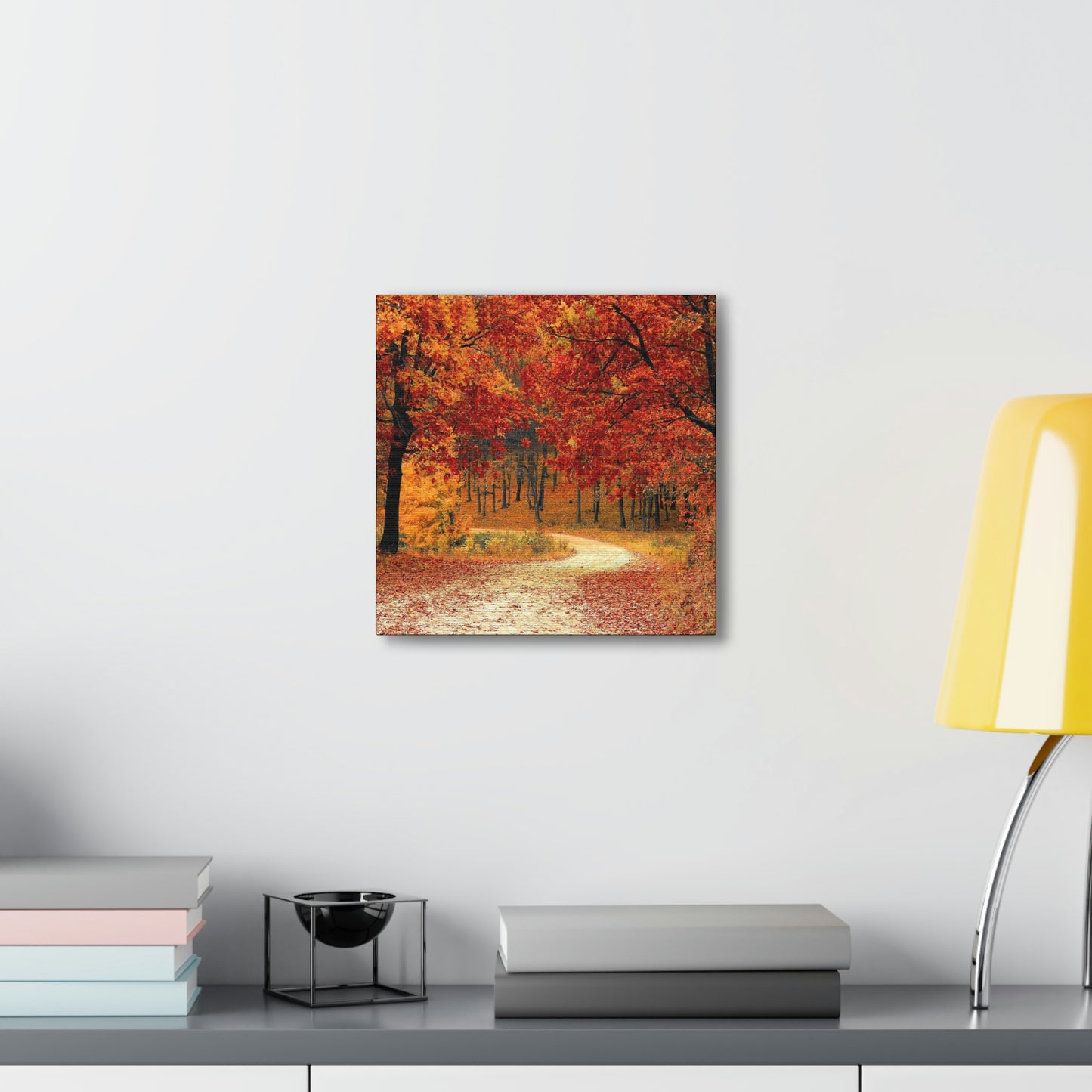 Fall Trail - Foliage forest - Canvas Gallery Wraps