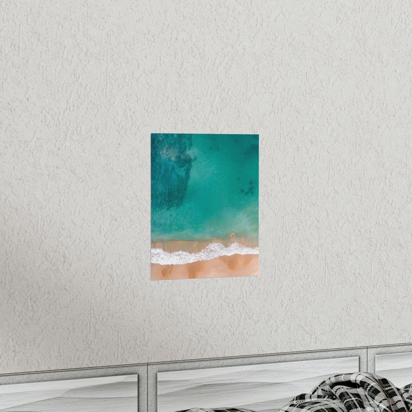Beach Waves Matte Vertical Posters