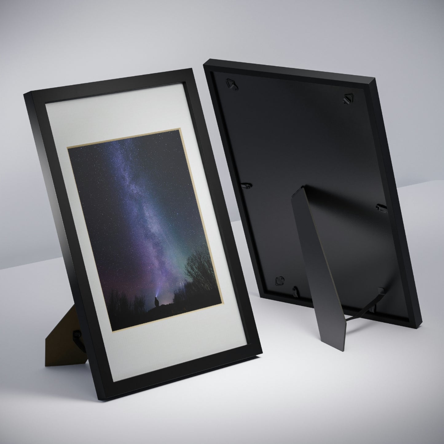 Star Gazer - Framed Posters, Black