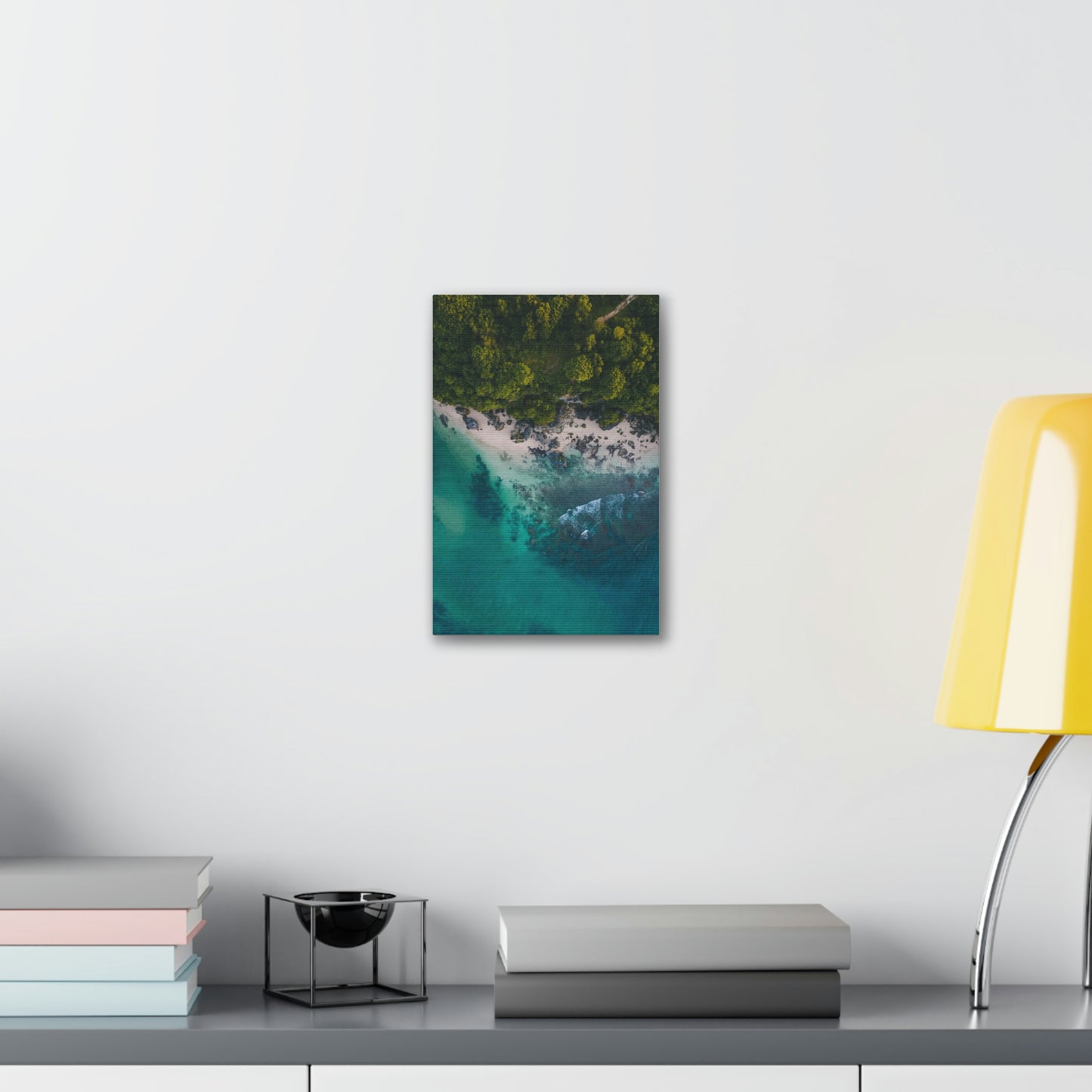 Ocean Waves - Polyester Canvas