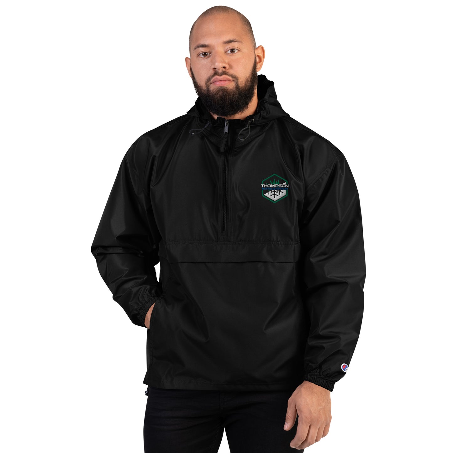 Thompson Refrigeration - Embroidered Champion Packable Jacket