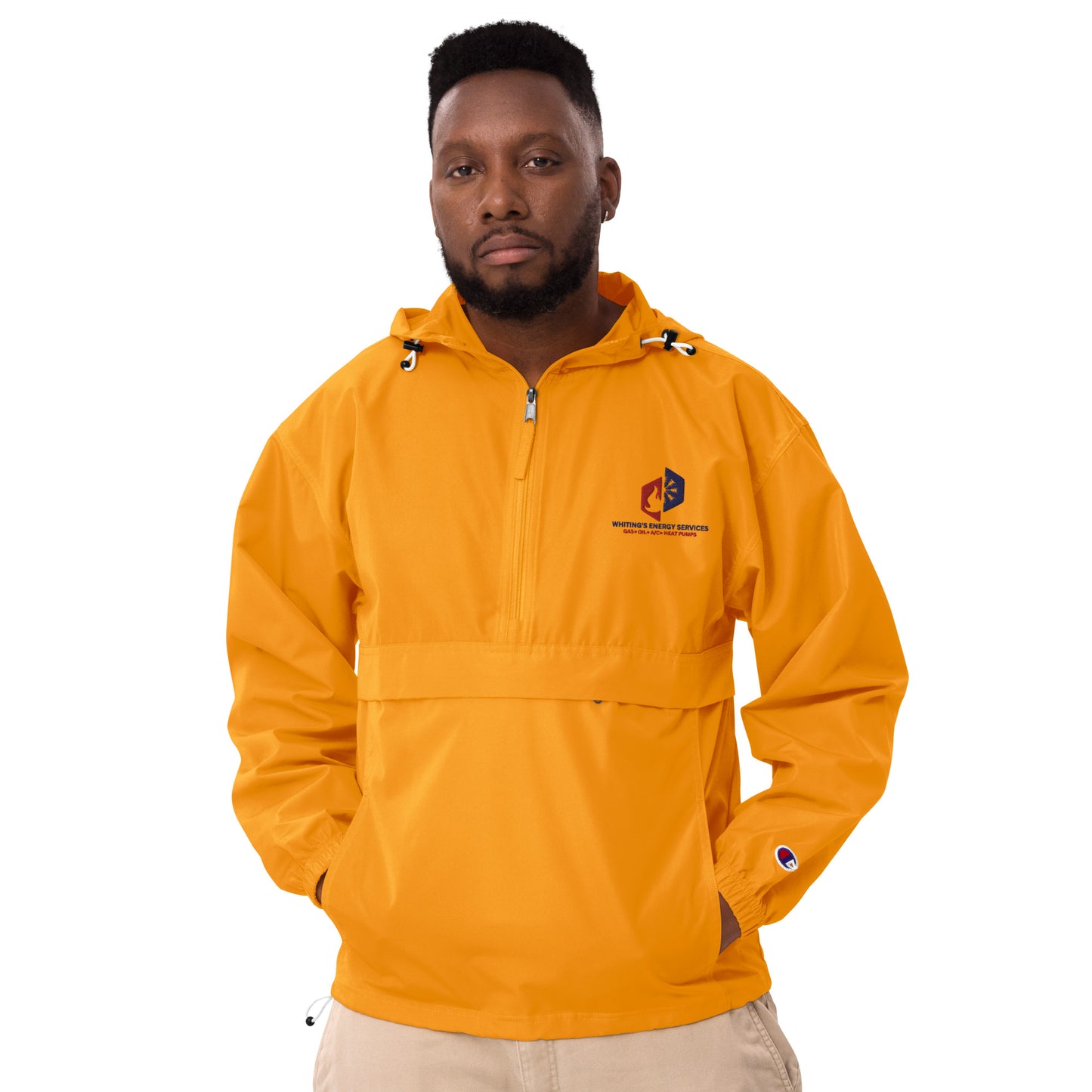 WES - Embroidered Champion Packable Jacket