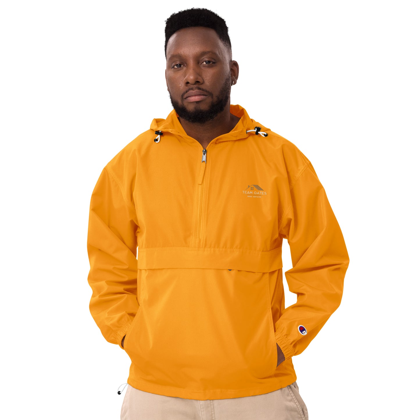 Team Gates - Embroidered Champion Packable Jacket