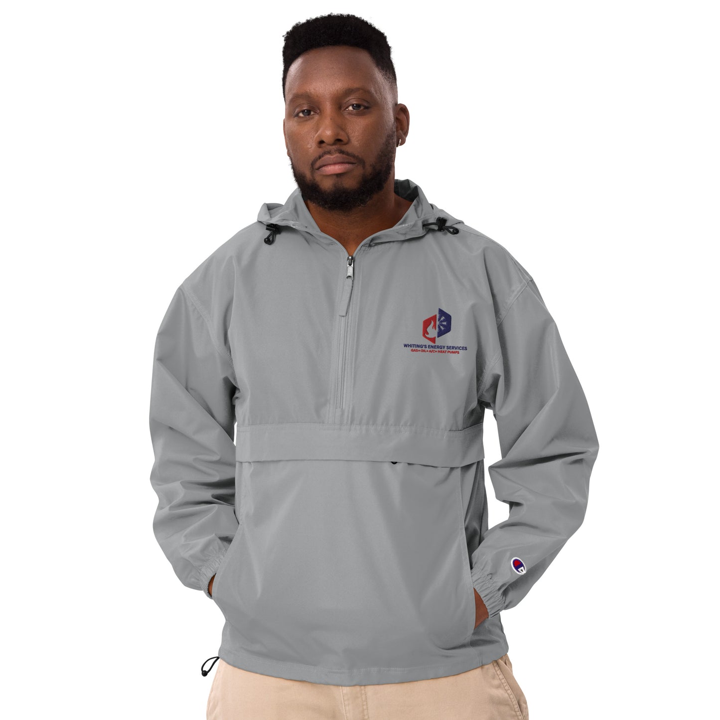 WES - Embroidered Champion Packable Jacket