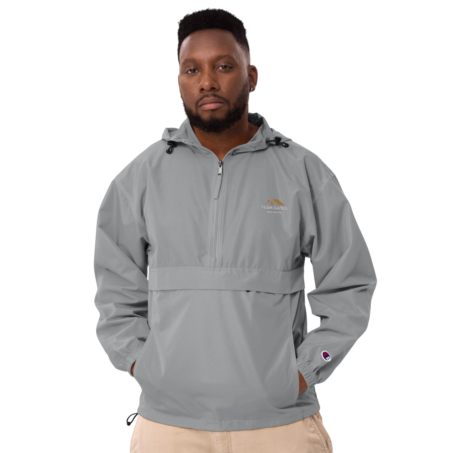 Team Gates - Embroidered Champion Packable Jacket