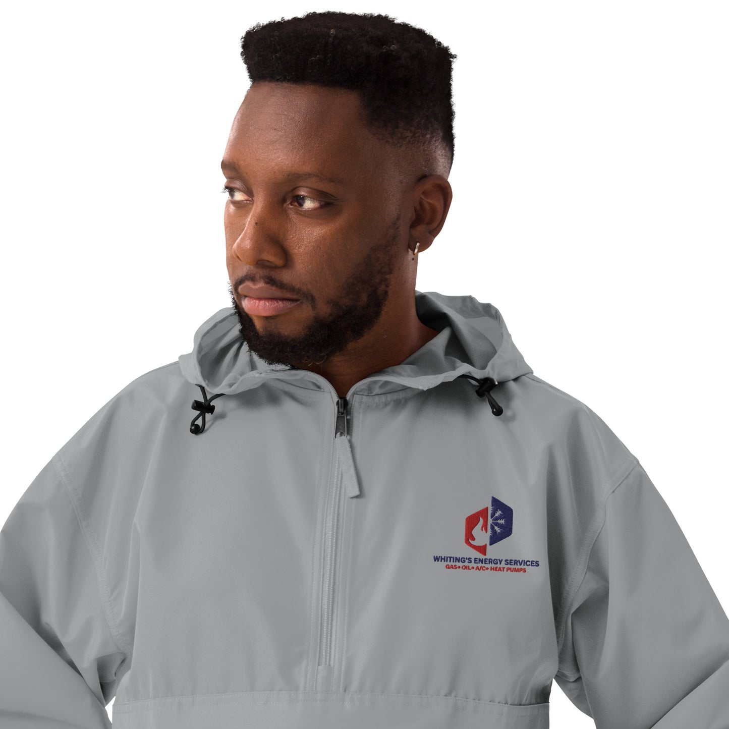WES - Embroidered Champion Packable Jacket