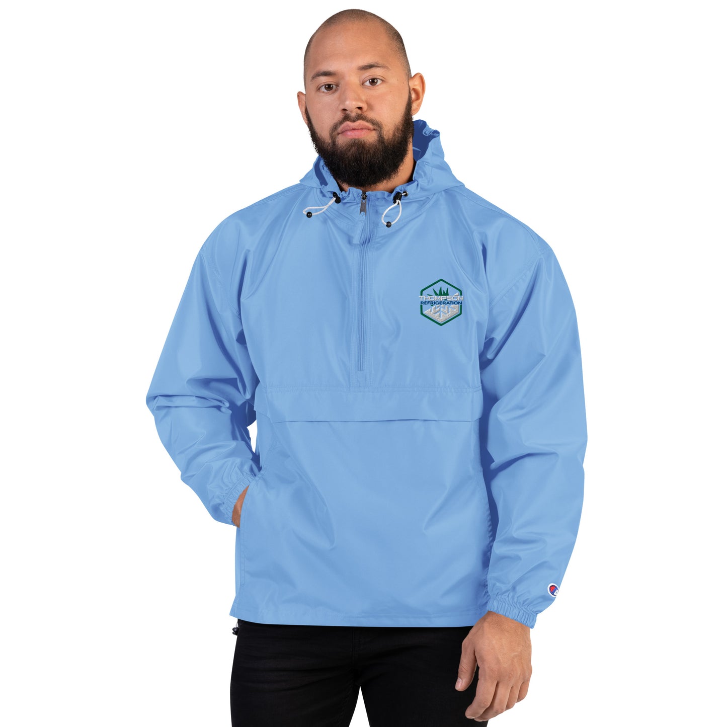Thompson Refrigeration - Embroidered Champion Packable Jacket