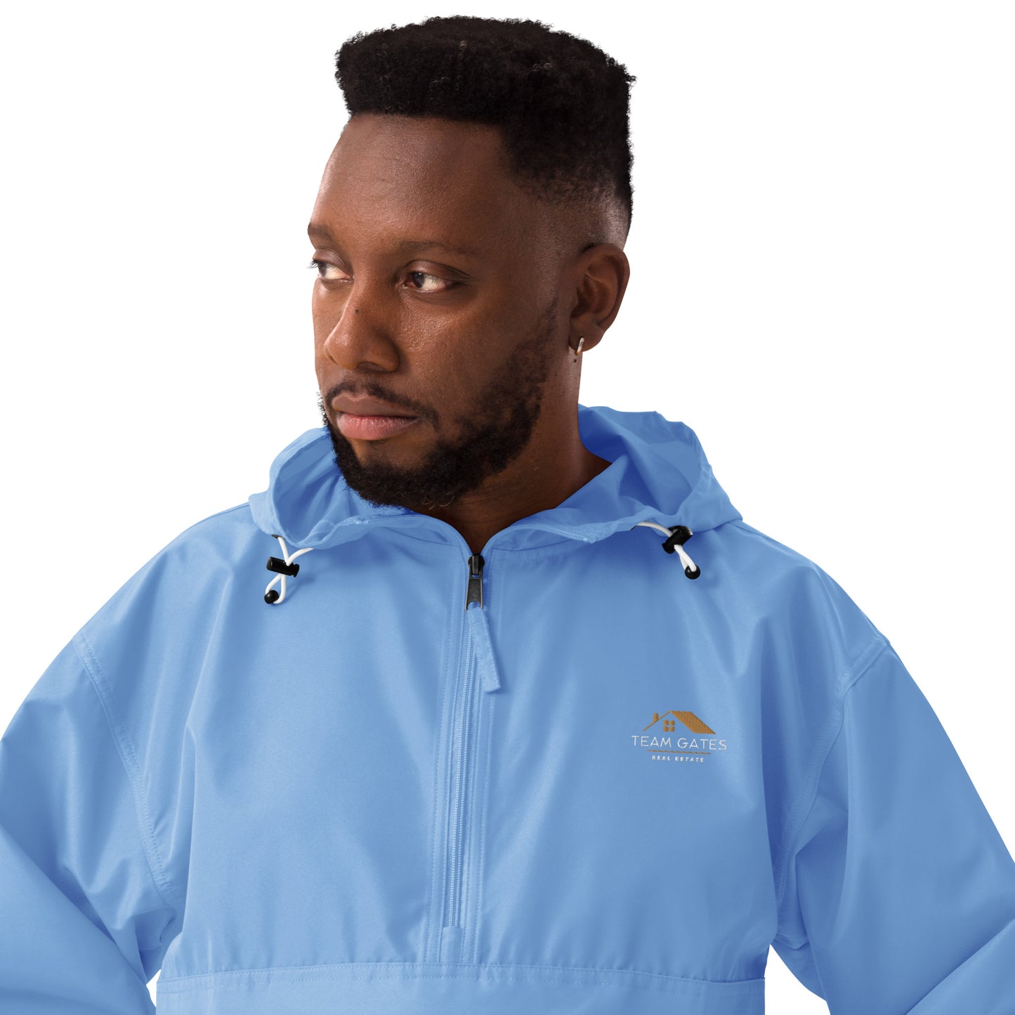 Team Gates - Embroidered Champion Packable Jacket