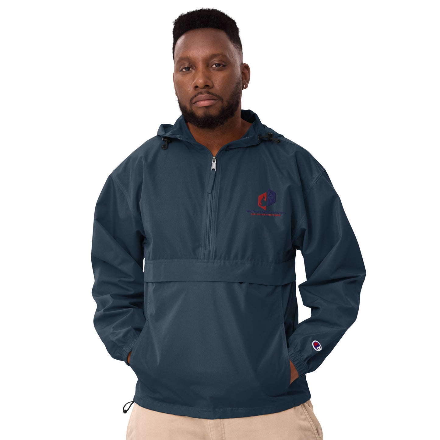 WES - Embroidered Champion Packable Jacket
