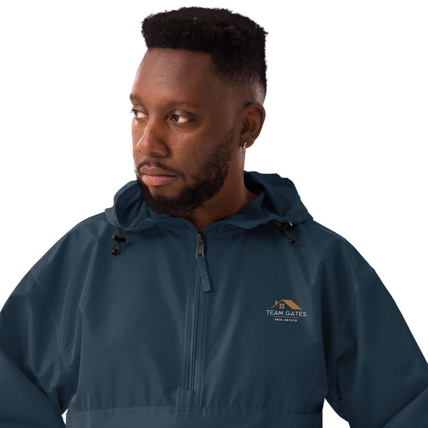 Team Gates - Embroidered Champion Packable Jacket