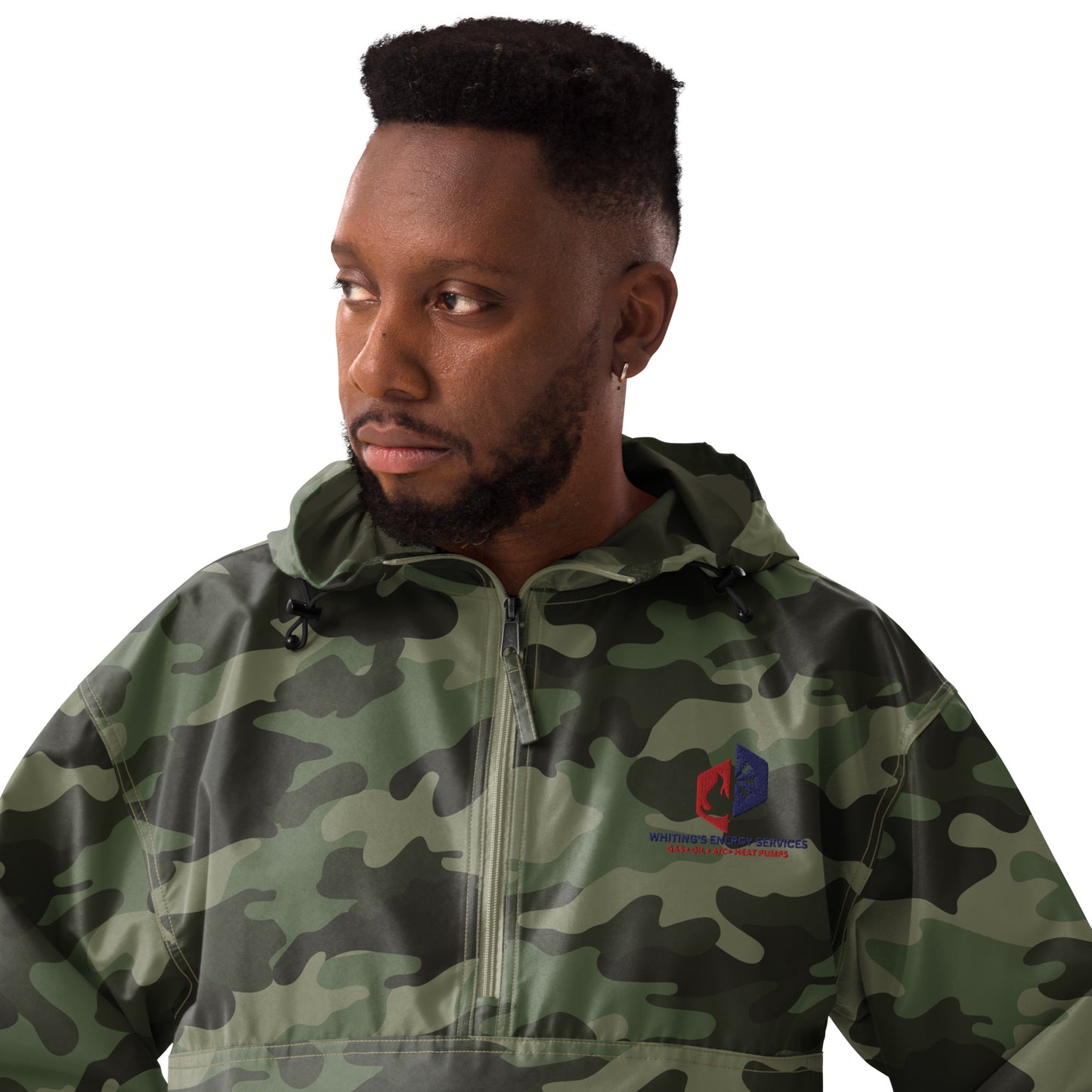 WES - Embroidered Champion Packable Jacket