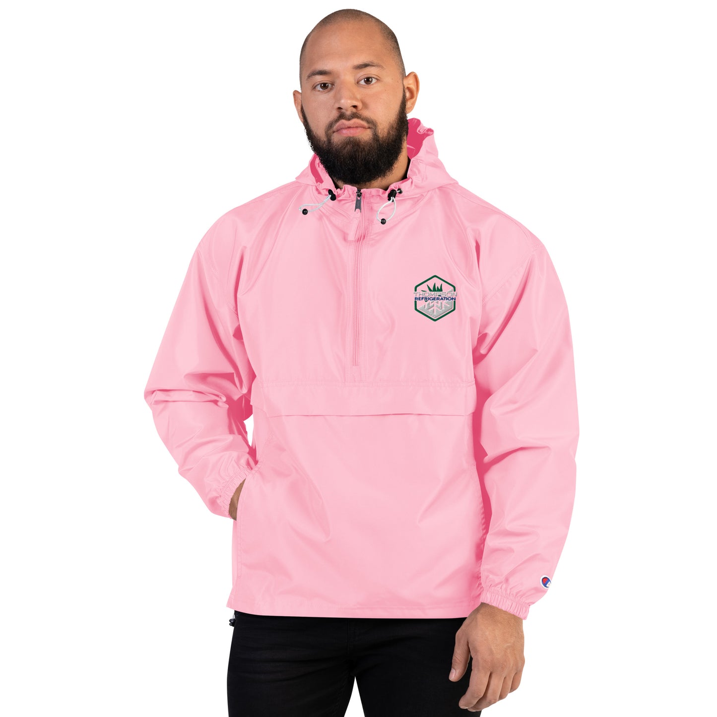 Thompson Refrigeration - Embroidered Champion Packable Jacket