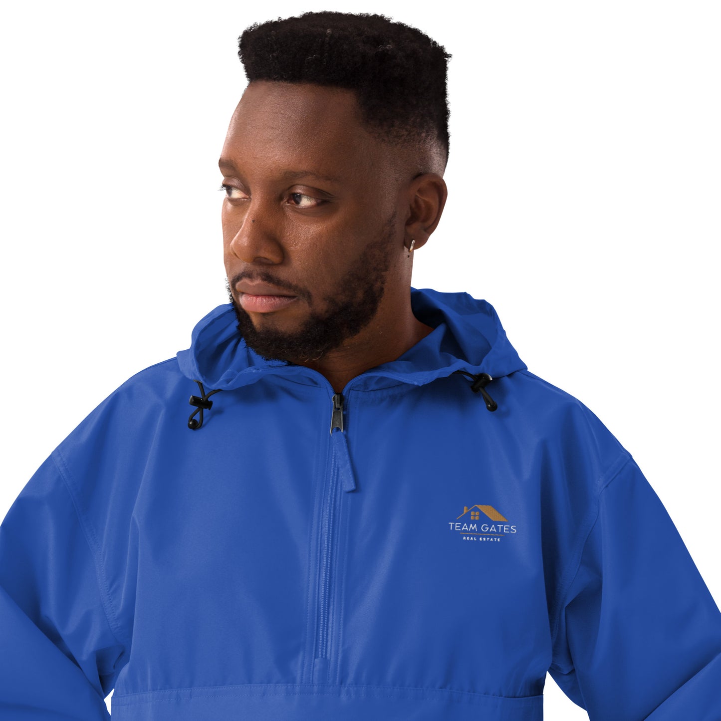 Team Gates - Embroidered Champion Packable Jacket