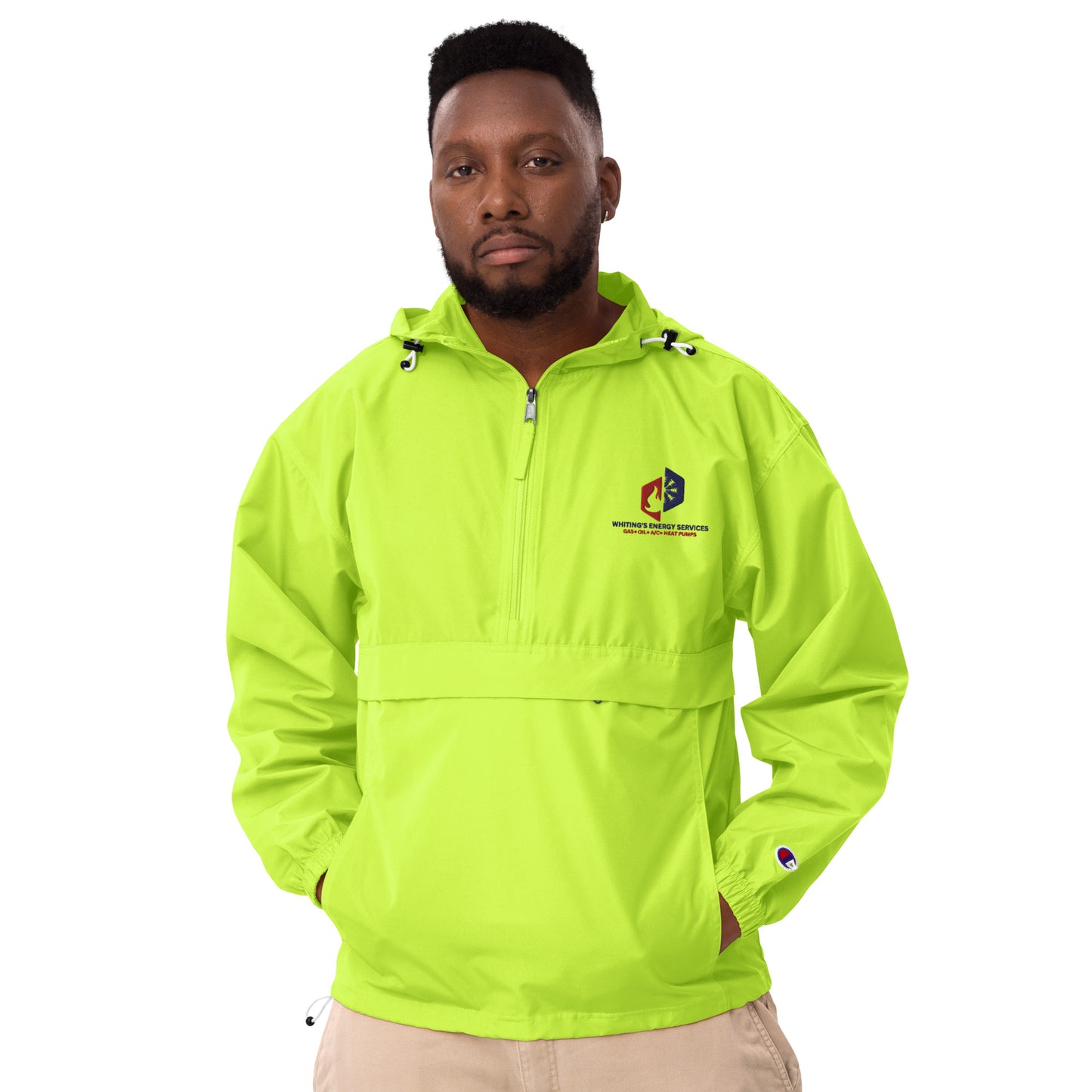 WES - Embroidered Champion Packable Jacket