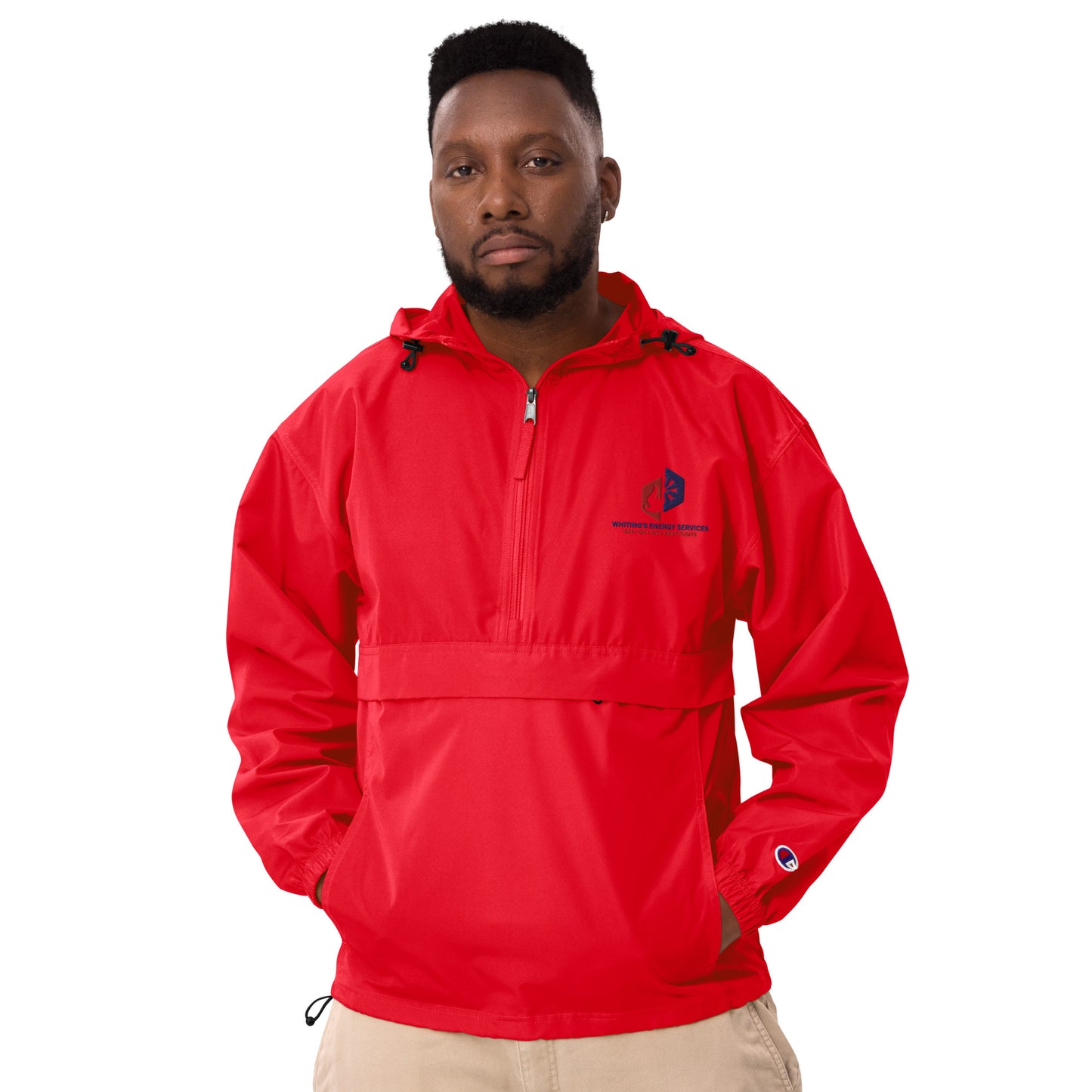 WES - Embroidered Champion Packable Jacket