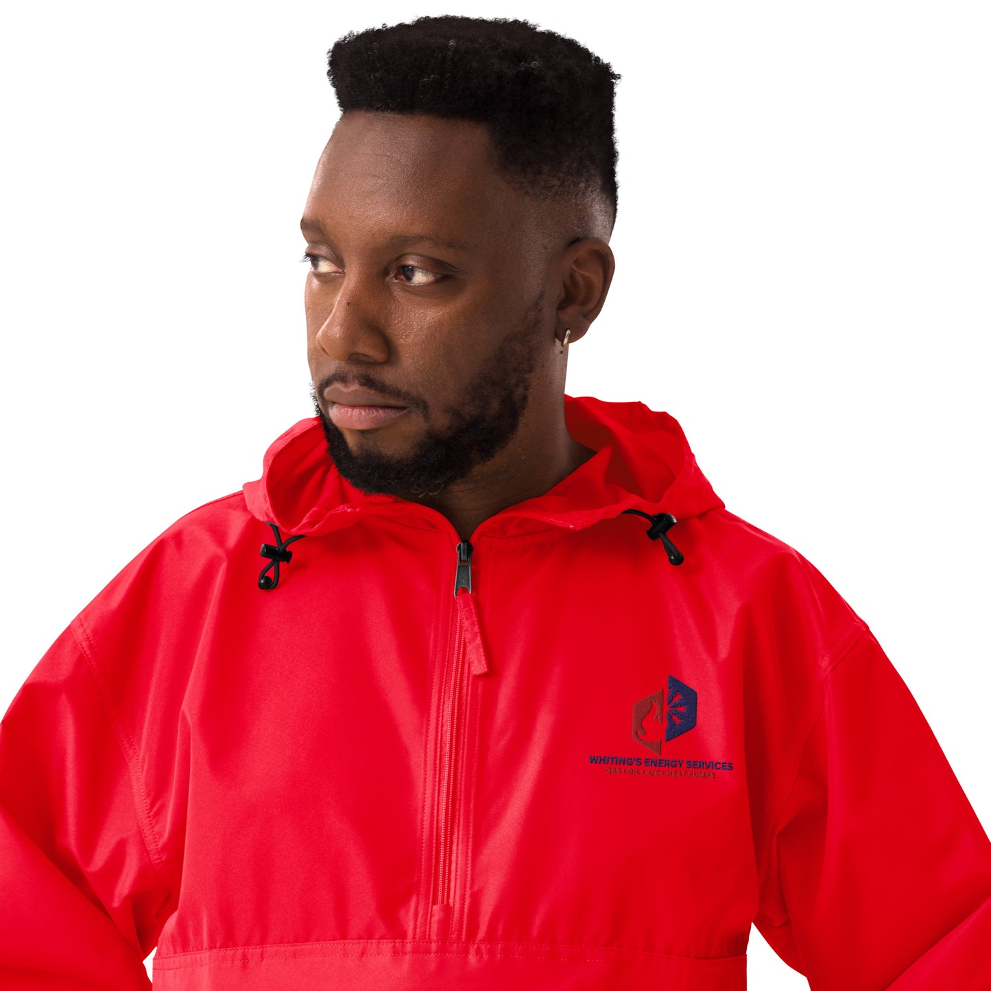 WES - Embroidered Champion Packable Jacket