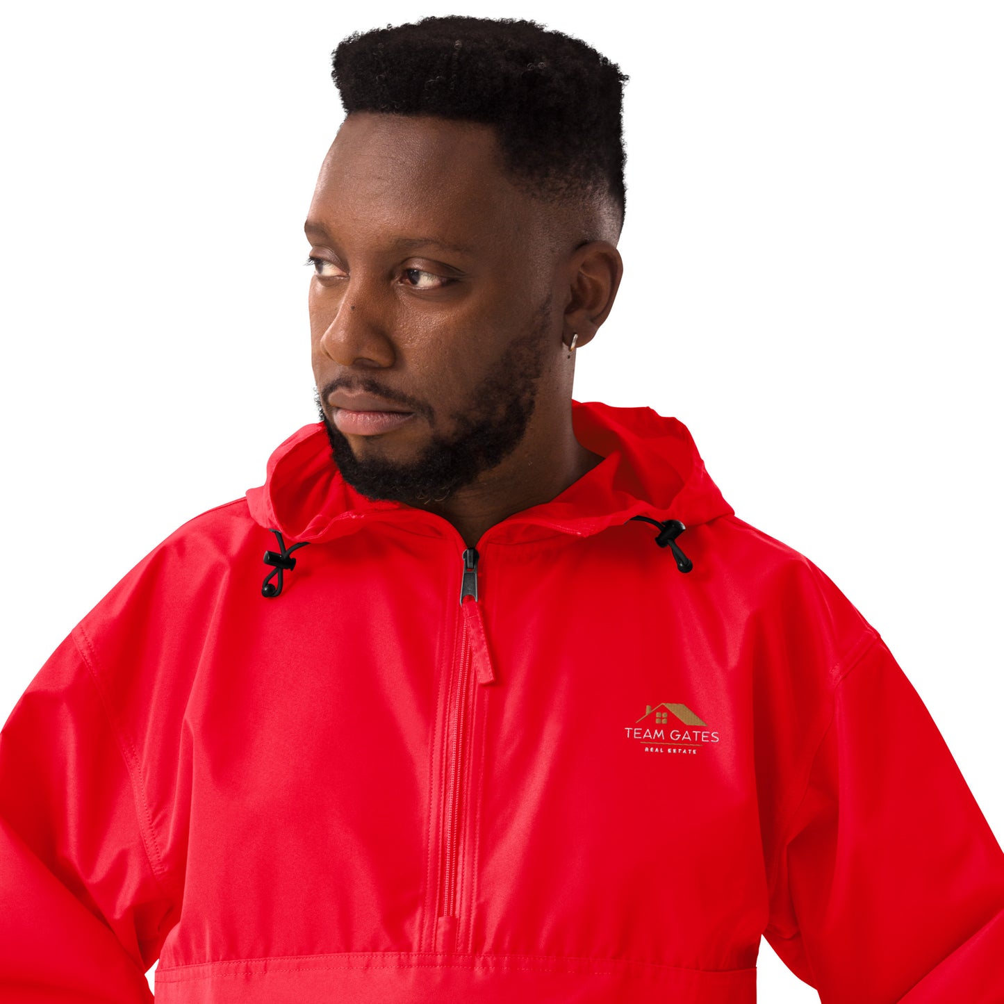 Team Gates - Embroidered Champion Packable Jacket