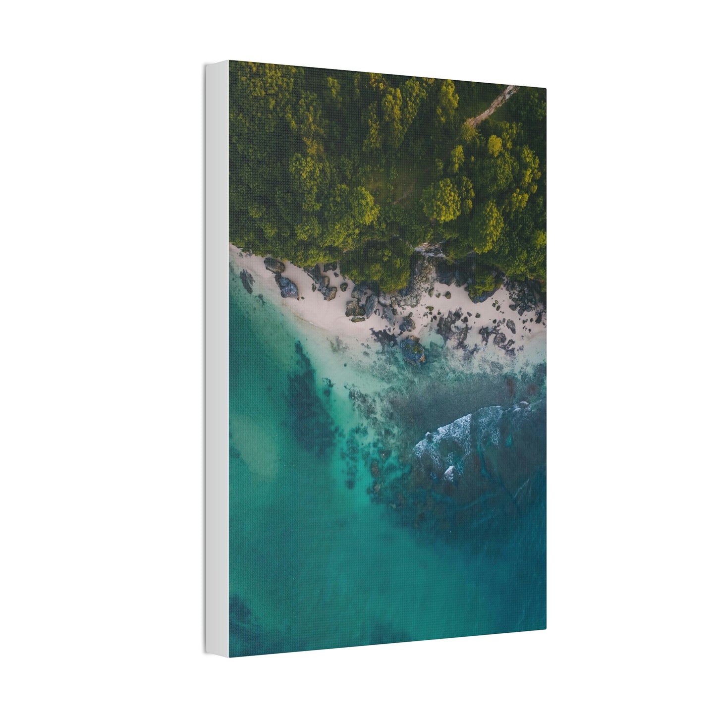 Ocean Waves - Polyester Canvas