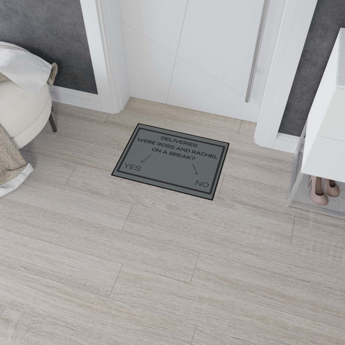 On a break - Heavy Duty Floor Mat (interior Gray)