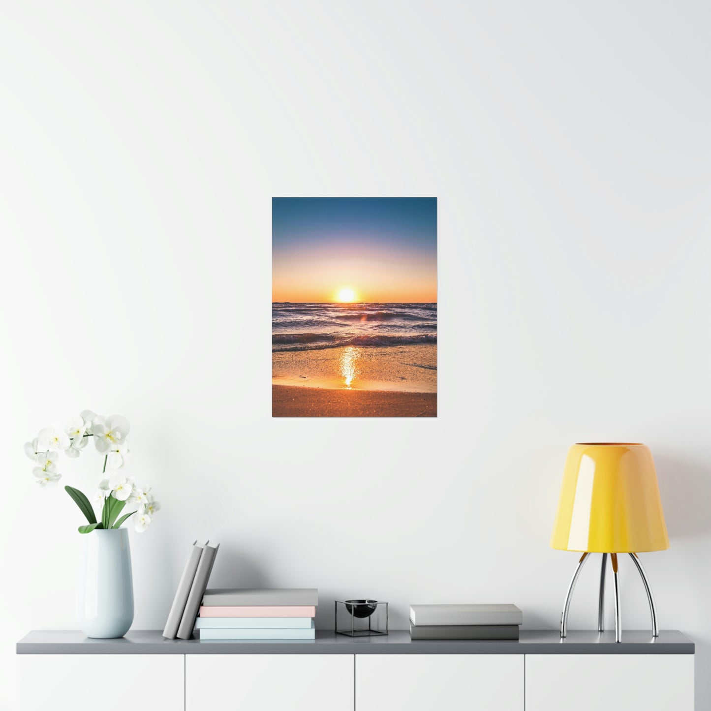 Beach Sunset Premium Matte Vertical Posters
