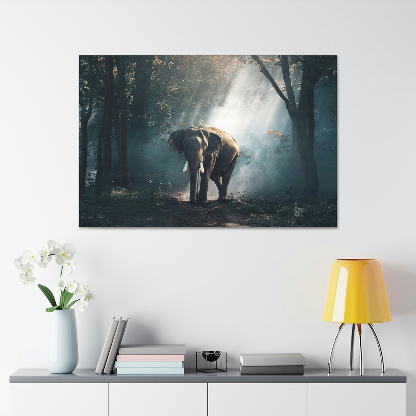 Elephant - Nature, Jungle Canvas Gallery Wraps