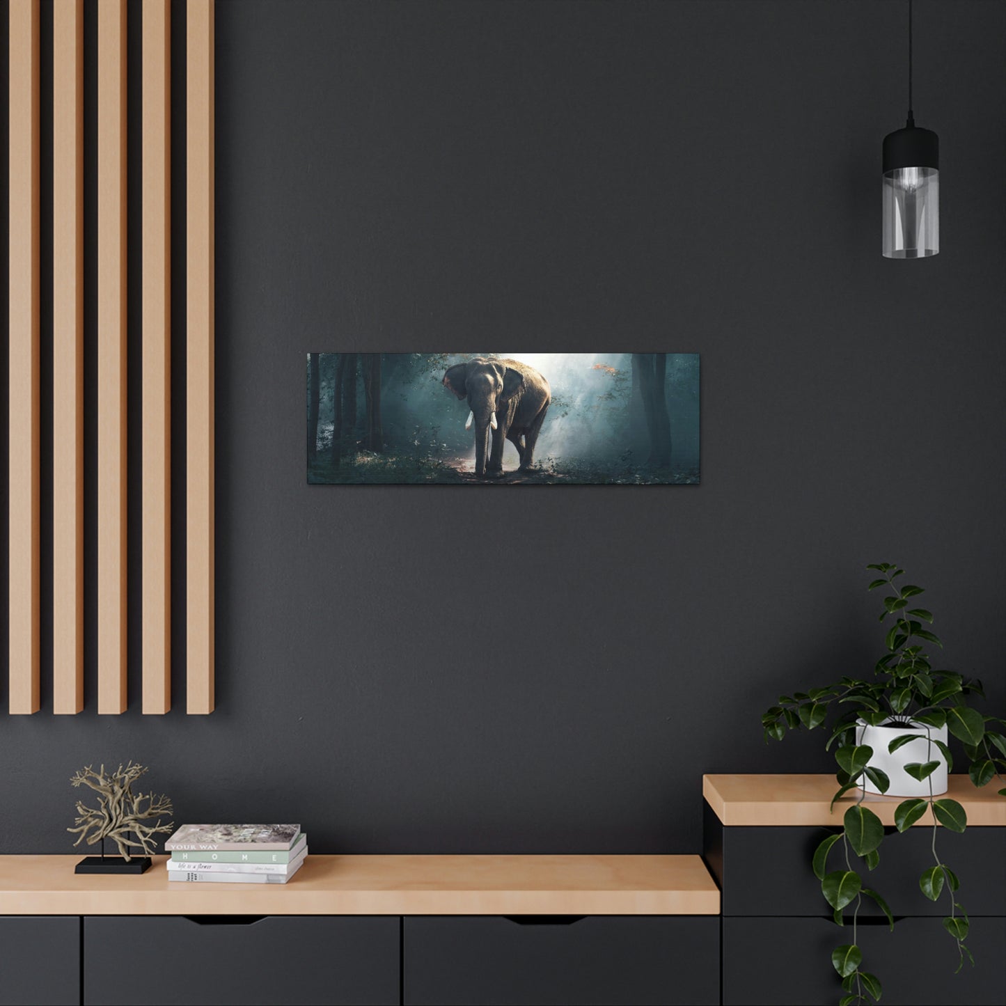 Elephant - Nature, Jungle Canvas Gallery Wraps