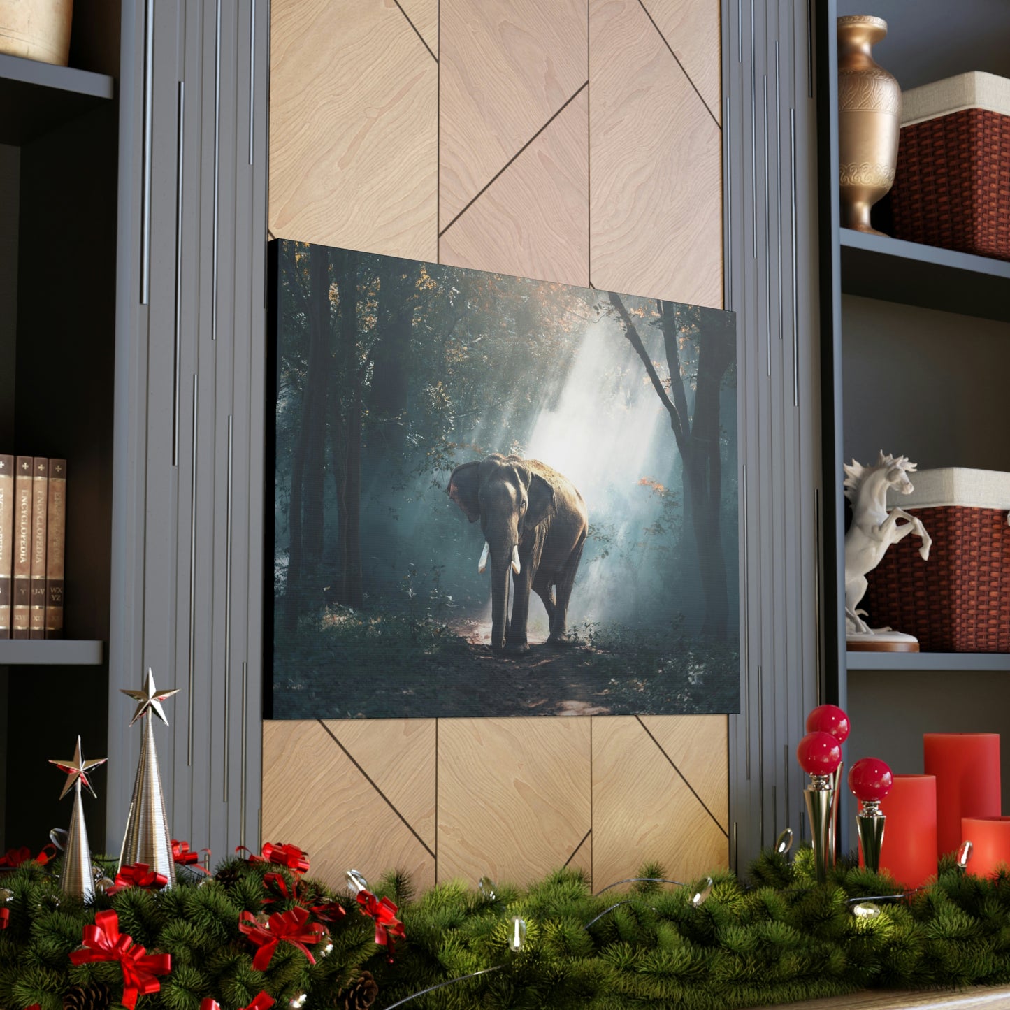 Elephant - Nature, Jungle Canvas Gallery Wraps