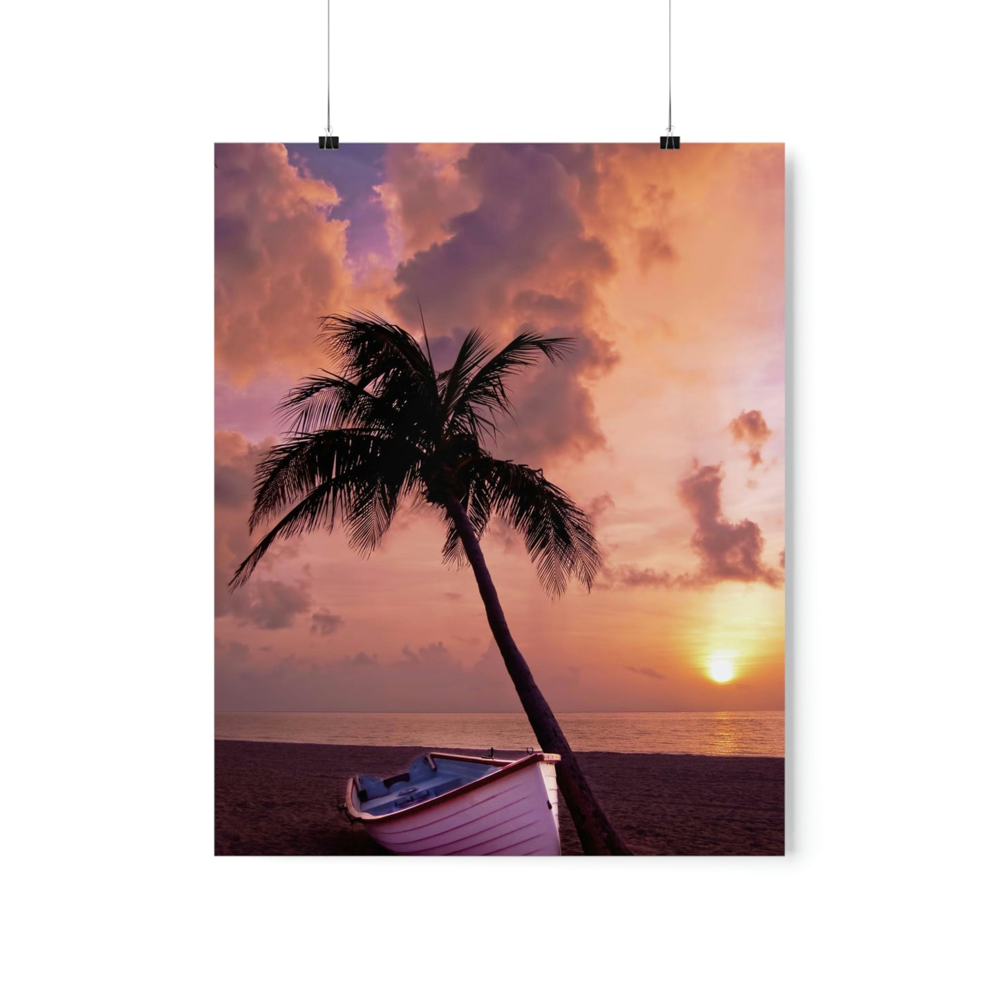 Beach Sunset Premium Matte Vertical Posters