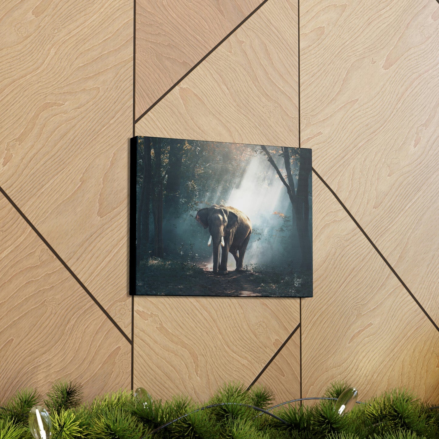 Elephant - Nature, Jungle Canvas Gallery Wraps