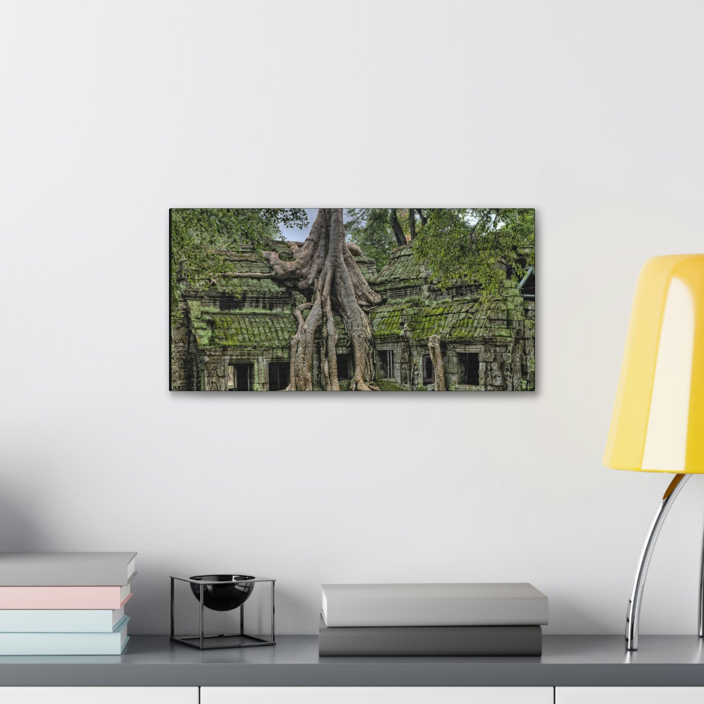Jungle Temple - nature, trees Canvas Gallery Wraps