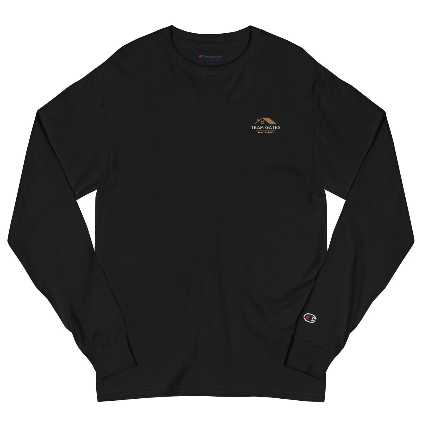 Team Gates - Black - Men's Champion Long Sleeve Shirt