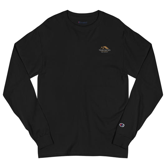 Team Gates - Black - Men's Champion Long Sleeve Shirt