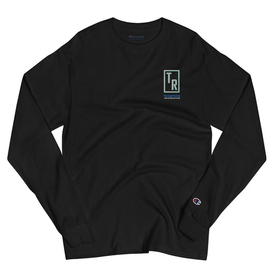 Thompson Refrigeration - Logo #3 - Front/Back - Men's Champion Long Sleeve Shirt