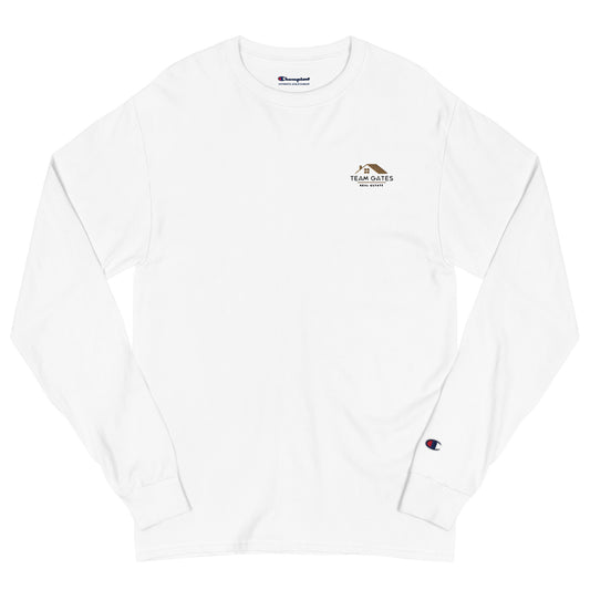 Team Gates - White - Men's Champion Long Sleeve Shirt