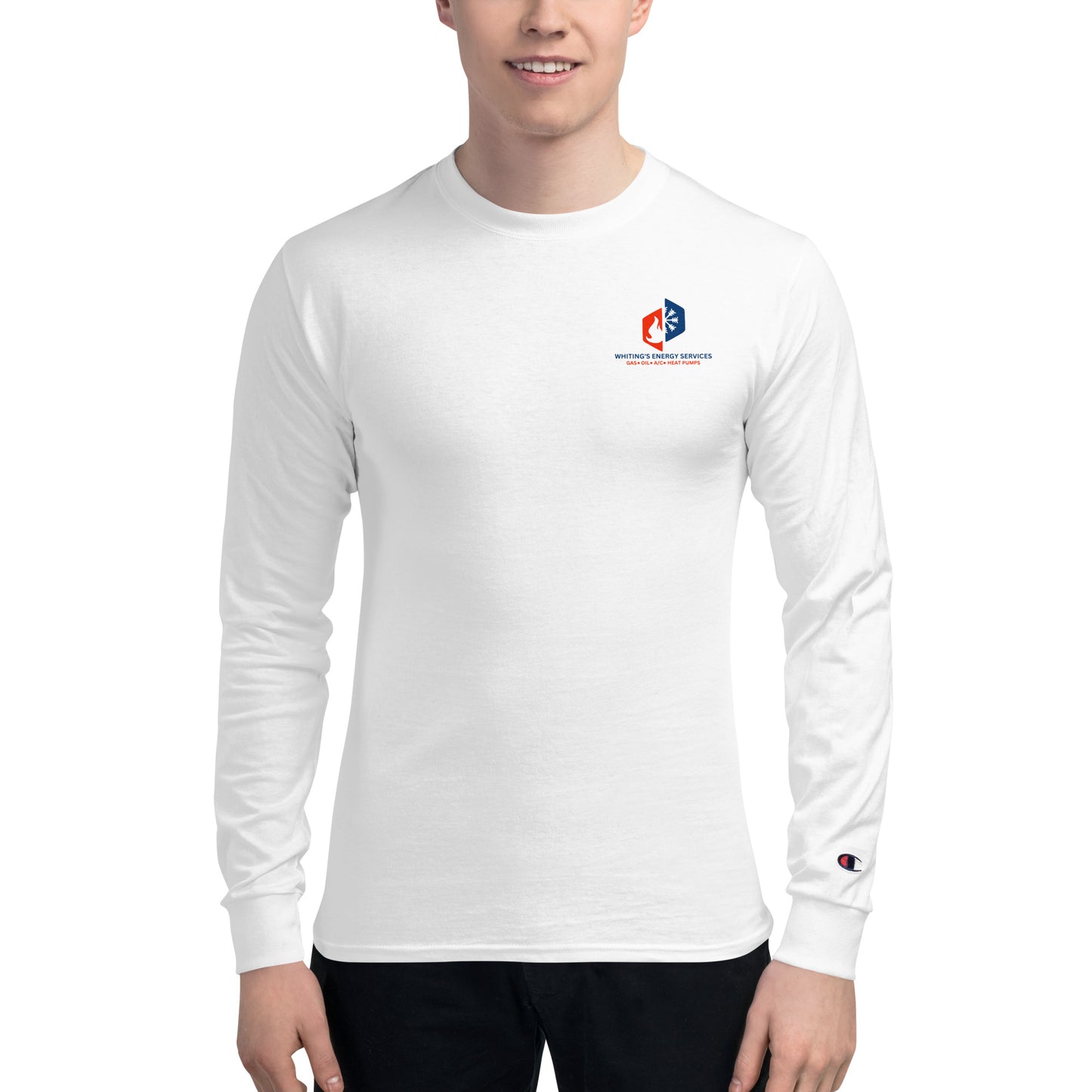 WES - Printed Men's Champion Long Sleeve Shirt