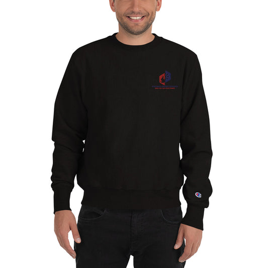 WES - Embroidered Front only - Champion Sweatshirt
