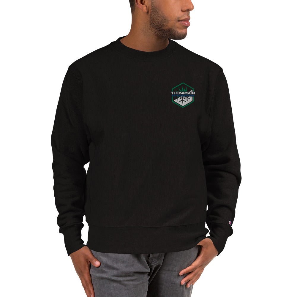 Thompson Refrigeration - #2 Logo Front only - Champion Sweatshirt