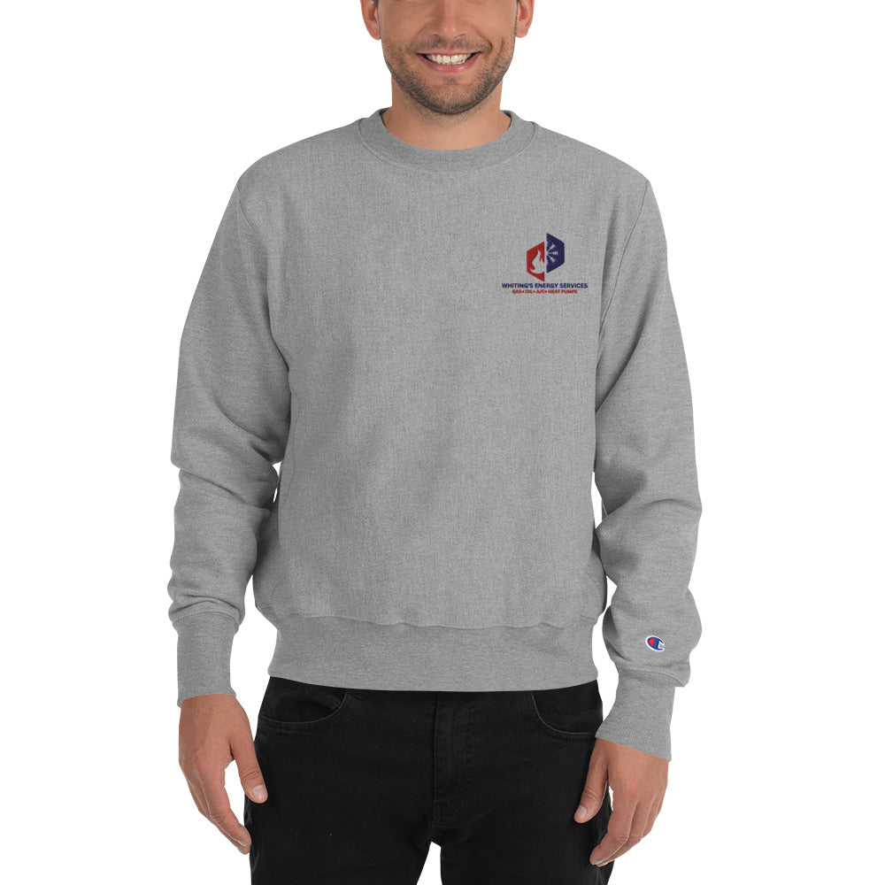 WES - Embroidered Front only - Champion Sweatshirt