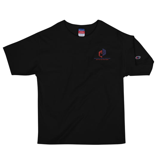 WES - Embroidered front only - Men's Champion T-Shirt