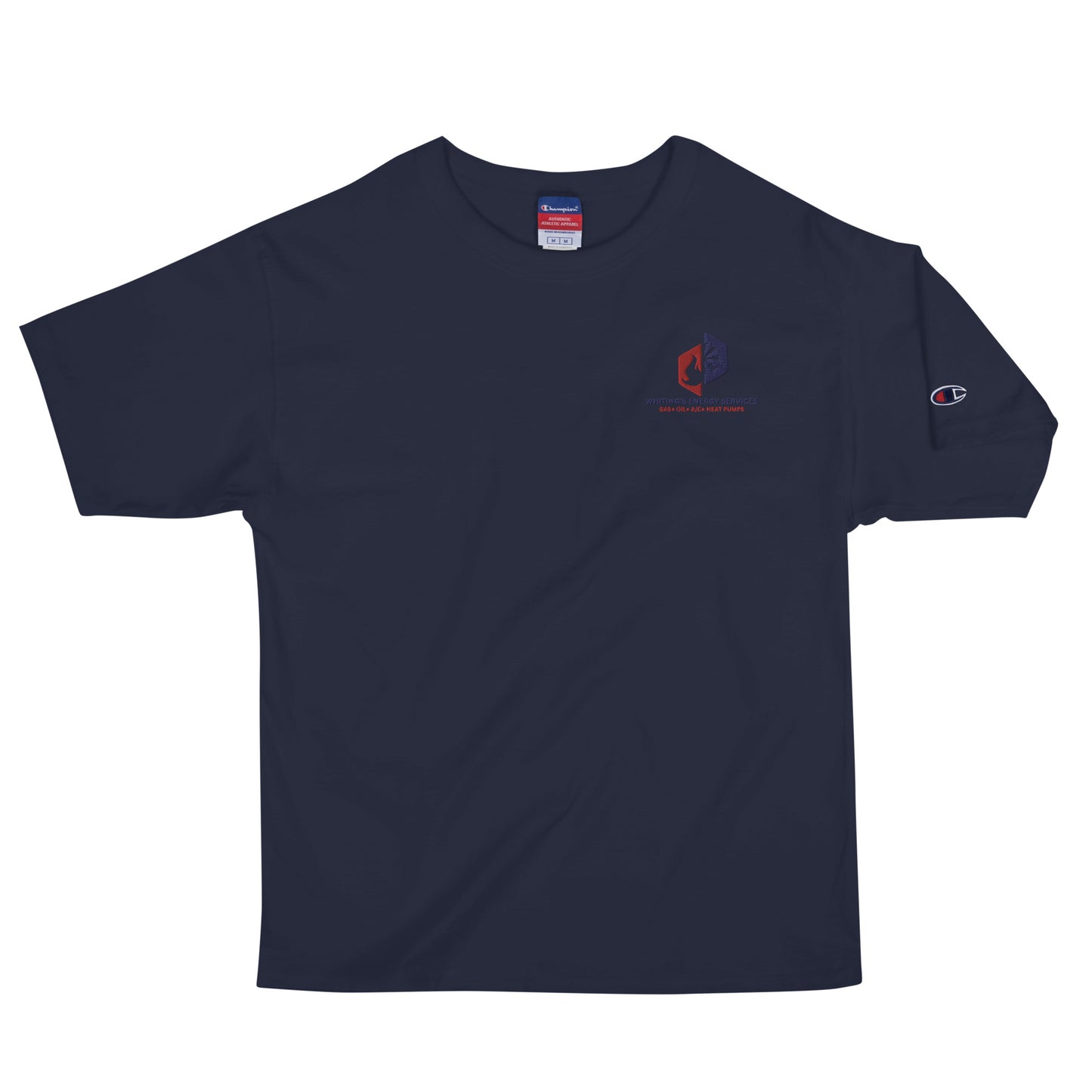 WES - Embroidered front only - Men's Champion T-Shirt
