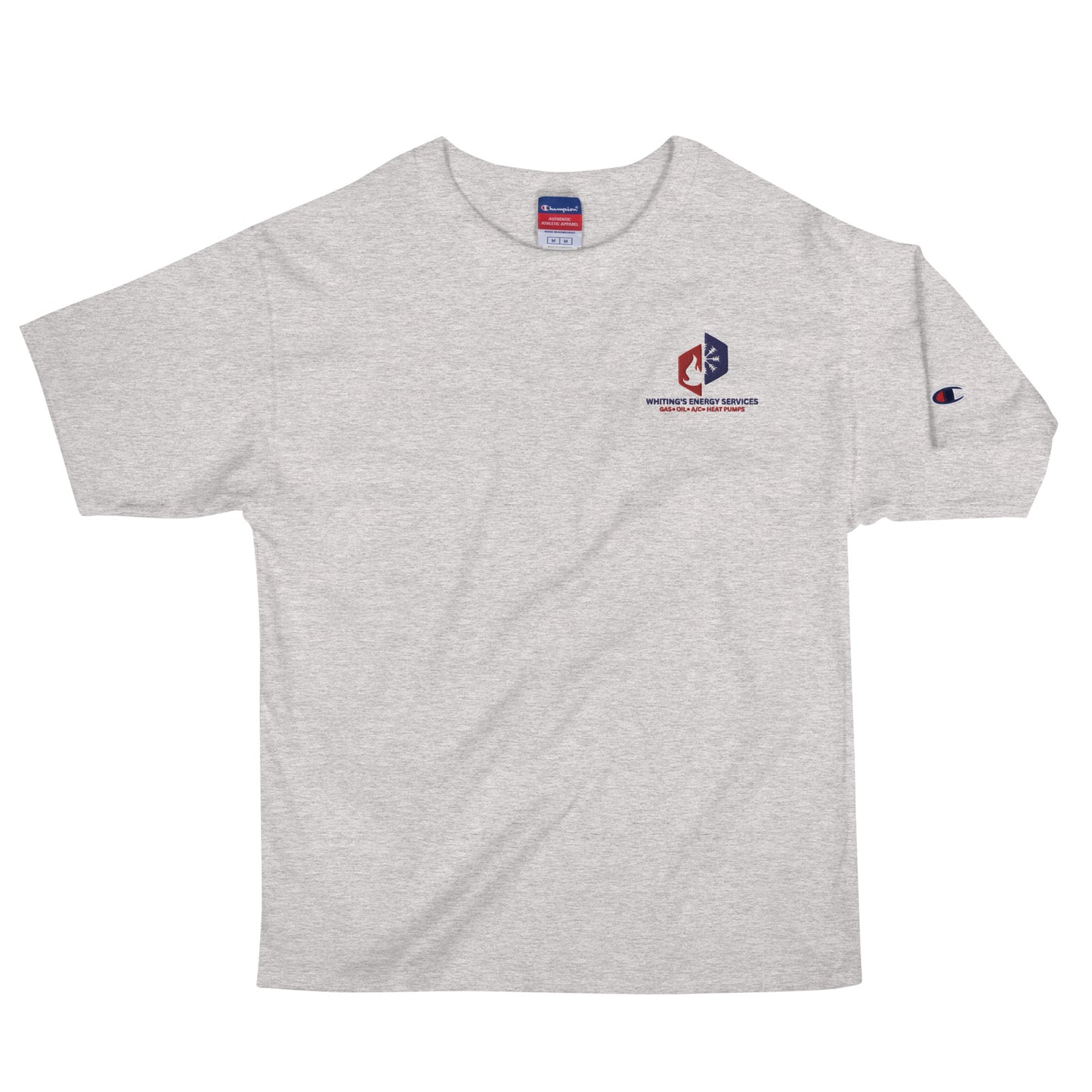 WES - Embroidered front only - Men's Champion T-Shirt